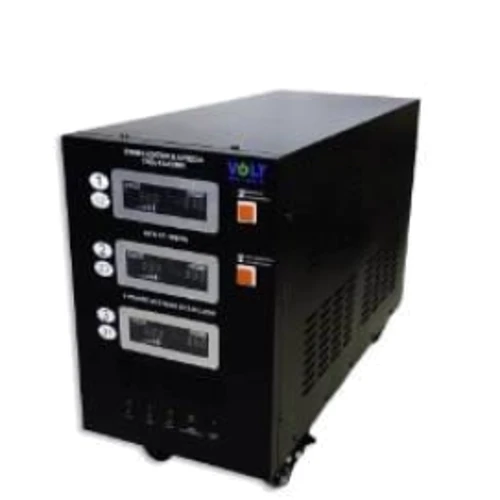 Стабилизатор напряжения трехфазный AVR Volt Polska 10000VA 3% 3F: Тип релейный
