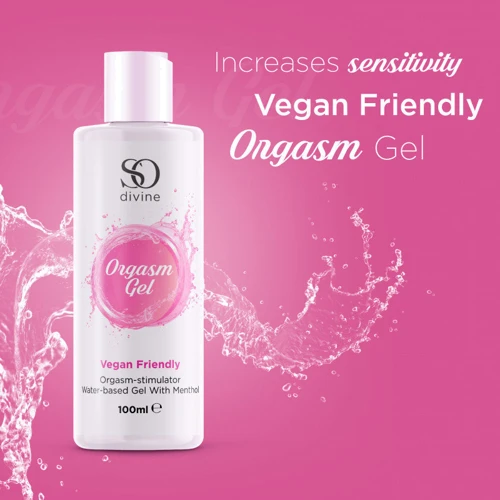 Лубрикант So Divine Orgasm Gel стимуляция оргазма