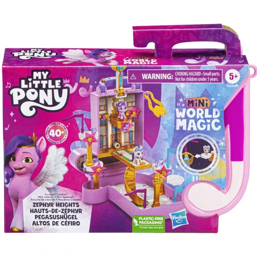 Набор игровой Hasbro My Little Pony Портативный игровой набор серии MLP-Моя маленькая Пони (F5247 MINI WORLD MAGIC COMPACT CREATION ZH) фото 7