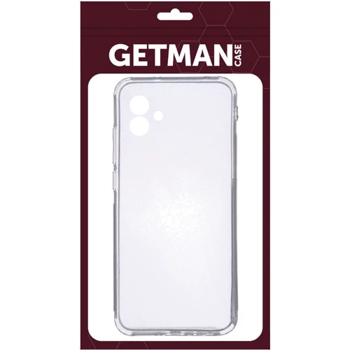 Аксесуар для смартфона TPU Case GETMAN 1.0mm Clear для Samsung A042 Galaxy A04e: Сумісність Samsung A042 Galaxy A04e