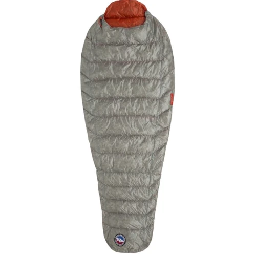 Спальний мішок Big Agnes Pluton UL 40 (850 DownTek) Regular gray/pumpkin Left Zip (021.0180)