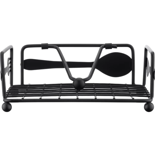 Салфетница Ardesto Midori 18х18х7см метал Черный (AR0906B)