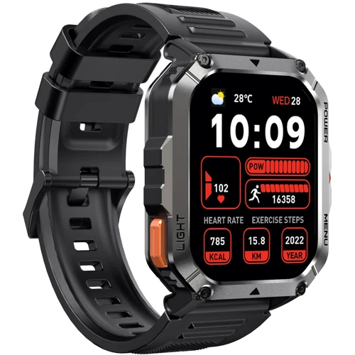 Смарт-часы Blackview W70 Pro Black: Емкость батареи, мАч 900