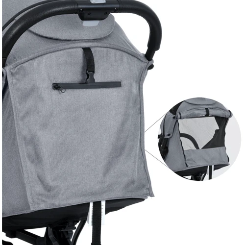 Прогулянковий візочок Bambi Flash M 5727-1 Silver Gray фото 8
