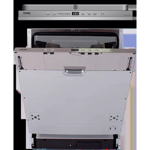 Встраиваемая посудомоечная машина PRIME Technics PDW 60120 DSBI: Размеры 81.5x59.8x55 см (ВxШxГ)