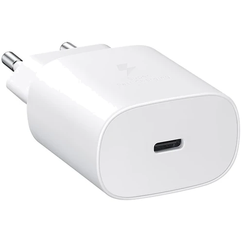 Зарядное устройство Samsung USB-C Wall Charger with Cable USB-C 25W White (EP-TA800XWEGRU): Тип сетевое