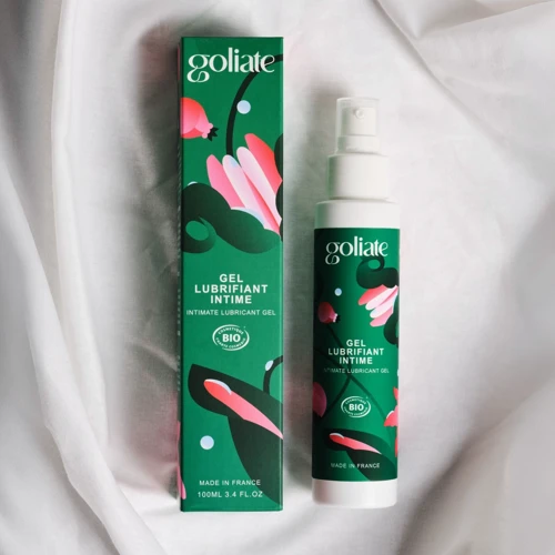 Гель-лубрикант Goliate Gel Lubrifiant Intime, 100 мл, экстракт красных водорослей, веган-френдли