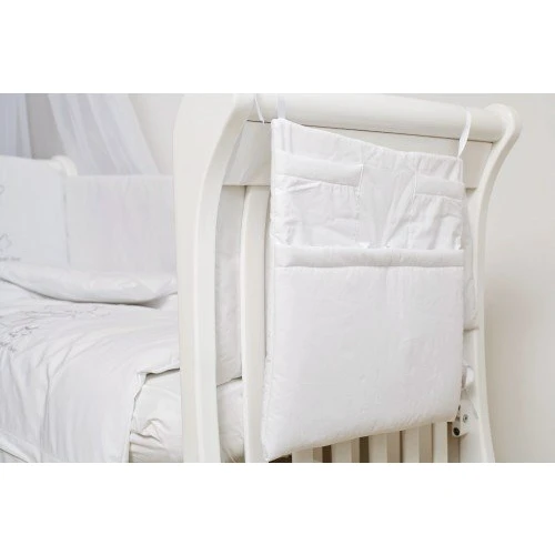 Постельный комплект 8 эл. Twins Dolce Loving bear 4062-D-010, white, белый