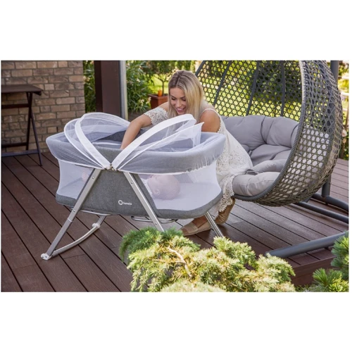 Ліжечко Lionelo Vera сірий (LO.VE01)