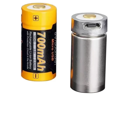 Ліхтар туристичний Fenix PD25+16340 USB: Тип Ручной