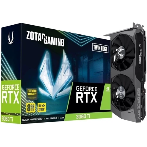Відеокарта Zotac GAMING GeForce RTX 3060 Ti Twin Edge LHR (ZT-A30610E-10MLHR)