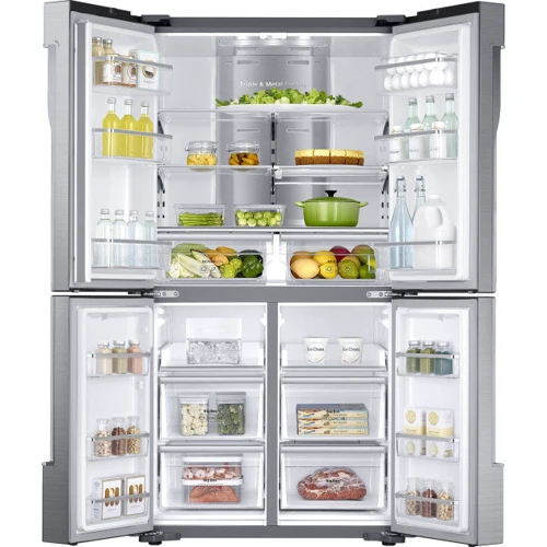 Холодильник Side-by-Side Samsung RF61K90407F/UA: Объем морозильной камеры, л 203