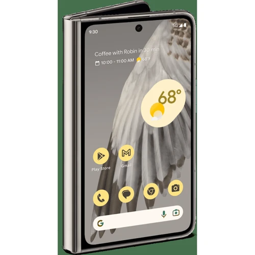 Смартфон Google Pixel Fold 12/256Gb Porcelain: Дисплей 7.6" OLED (2208 x 1840) / 380 ppi + внешний 5.8" OLED (2092 x 1080) / 408 ppi / Corning Gorilla Glass Victus