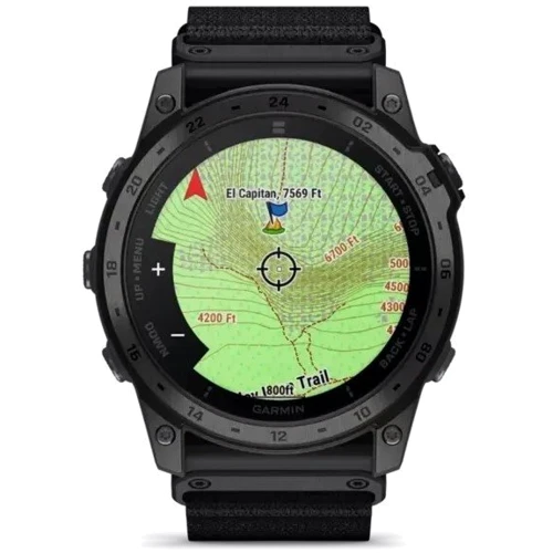 Смарт-часы Garmin Tactix 7 Amoled Edition Nylon Band (010-02931-01): Фитнес-функции Скорость движения, Подсчет калорий, Альтиметр, Пульсоксиметр, Шагомер, Пульсометр, GPS-модуль