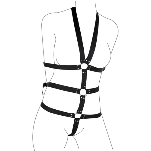 Набор для фиксации Art of Sex - BDSM Fixation Black Night Simple