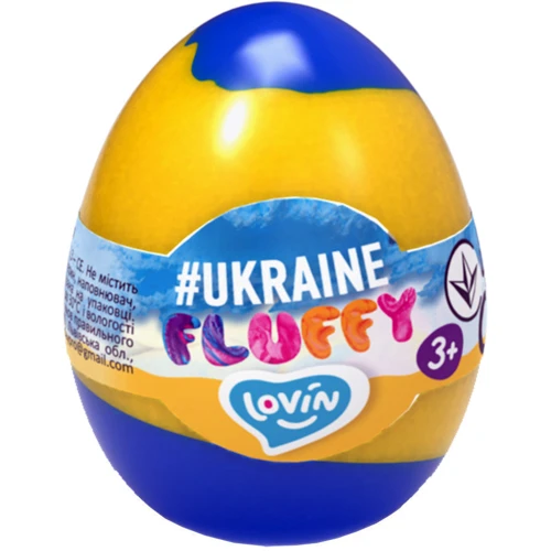 Игрушка-антистресс Lovin Fluffy #Ukraine 40 мл (81004)