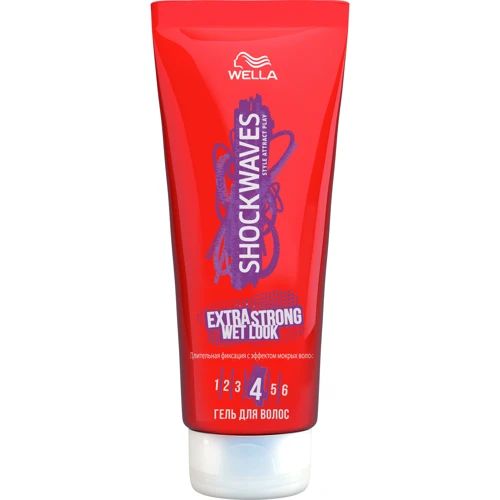 Wella Shockwaves Гель для волос с эффектом мокрых волос 200 ml
