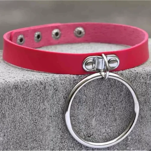 Чокер-нашийник SKN-AS03 RED