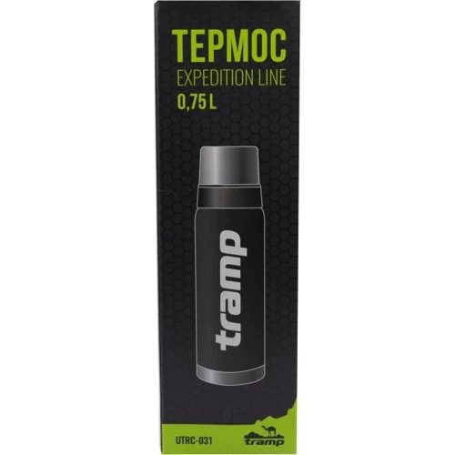 Термос Tramp Expedition Line 0.75 л черный UTRC-031-black: Объем, л 0.75