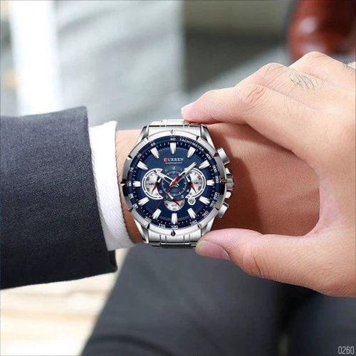 Наручний годинник Curren (SC-1008-0260): Стиль класичний