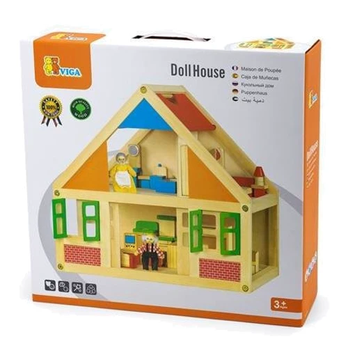 Дерев'яний ігровий набір Viga Toys Ляльковий будиночок (56254): Виробник Viga Toys