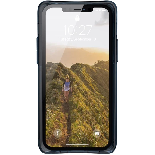 Чехол для iPhone Urban Armor Gear UAG [U] Mouve Soft Blue (112352315151) for iPhone 12/iPhone 12 Pro: Цвет синий