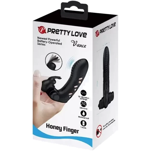 Клиторальный стимулятор на палец Pretty Love - Honey Finger, BI-014851