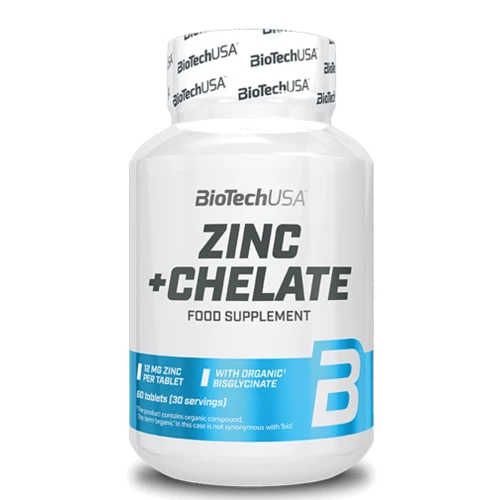 BioTechUSA Zinc + Chelate 60 Tablets