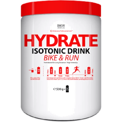 Dion Sportlab HYDRATE Bike-n-Run, Lemon-Lime 500g
