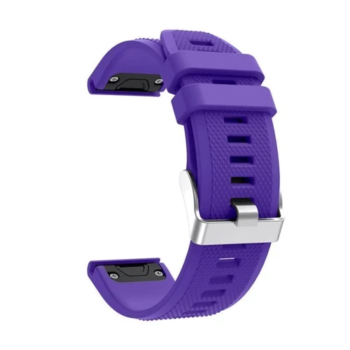 Ремешок Garmin QuickFit 22 Dots Silicone Band Purple (QF22-DTSB-PURP)