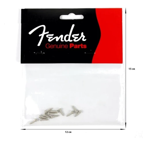 Набор винтов FENDER American Standard/Deluxe Guitar String Tree Mounting Screws 3 x 3/8": Производитель Fender