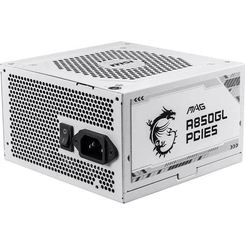 Блок питания MSI MAG A850GL PCIE5 WHITE