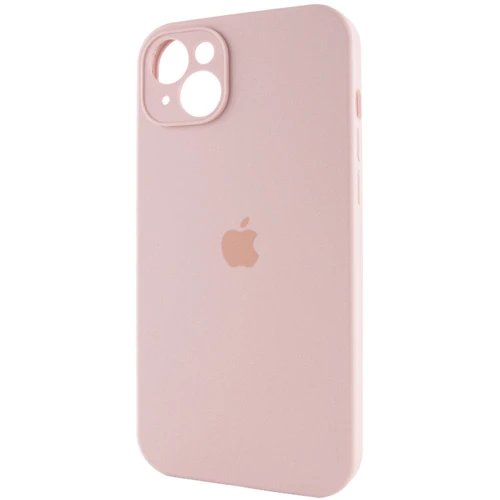 Чехол для iPhone Mobile Case Silicone Case Full Camera Protective Pink Sand for iPhone 15 Plus: Материалы Силикон