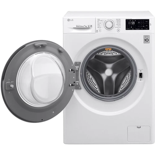 Стиральная машина LG F0J5QN3W: Загрузка белья (стирка), кг 7