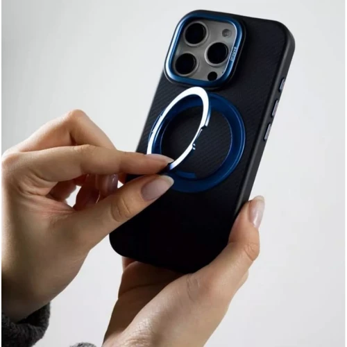 Чехол для iPhone Proove Reinforce Case with Magnetic Ring Gray for iPhone 15 Pro Max фото 5