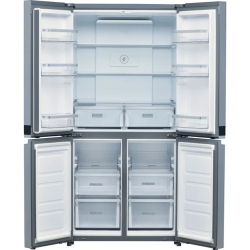 Холодильник Side-by-Side Whirlpool WQ9 B2L: Расположение морозильной камеры Нижнее