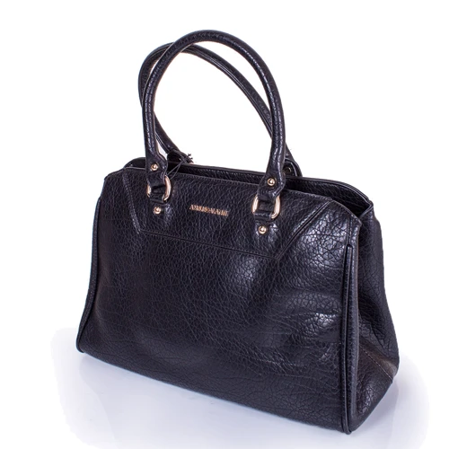 Женская сумка тоут Amelie Galanti черная (A991367-black): Материал Искусственная кожа