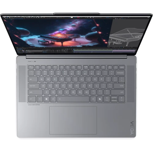 Ноутбук Lenovo Yoga Slim 7 15ILL9 Luna Grey (83HM005HRA) UA