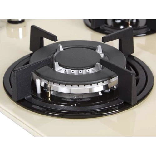 Варочная поверхность газовая Ventolux HG430-G1G CEST (IVORY): Расположение панели Спереди справа