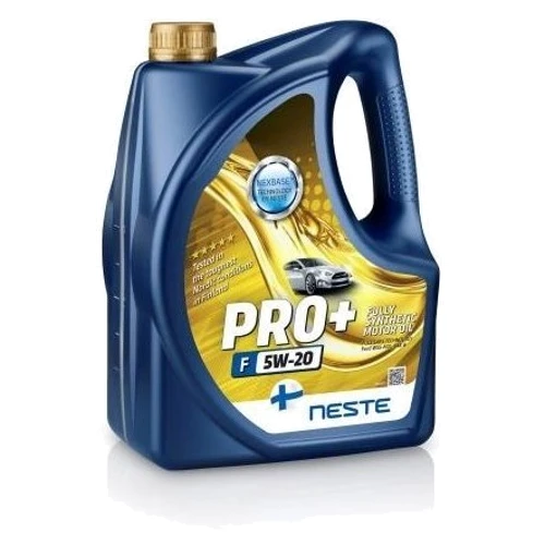 Олія моторна Neste Oil Pro+ F 5W-20 4л, ACEA C5 синтетична 4л