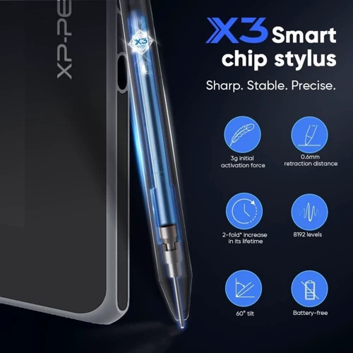 Графічний планшет XP-Pen Artist 13 (2nd Gen) Black: Multitouch Есть