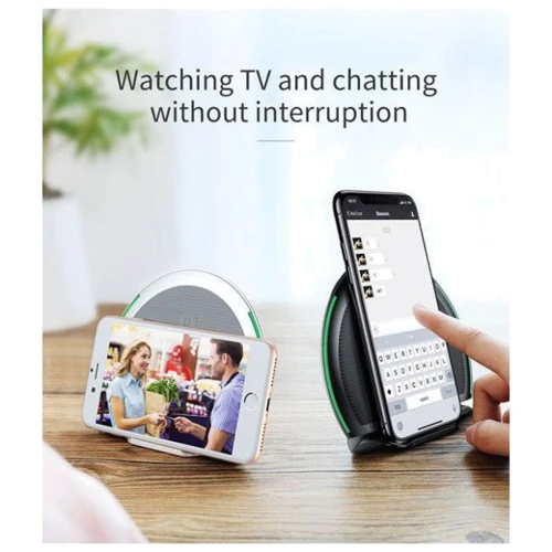 Зарядное устройство Baseus Wireless Charger Foldable Multifunction White/Grey (WXZD-02): Тип беспроводное