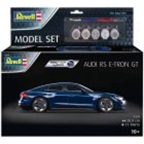 Сборная модель-копия Revell Набор Автомобиль Audi e-tron GT Уровень 2 (RVL-67698): Масштаб 1:24