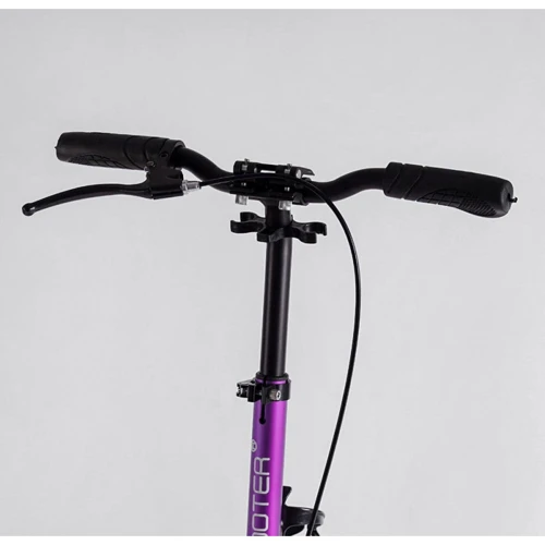 Двухколесный самокат с дисковым тормозом Best Scooter Factor BS-54065 Фиолетовый: Количество колес 2