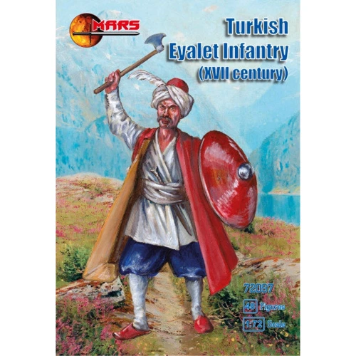 Набір фігурок Mars Figures Турецька піхота, 17 століття (MS72097)