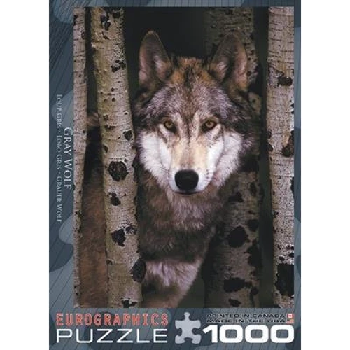 Пазл EuroGraphics "Волк", 1000 элементов (6000-1244)