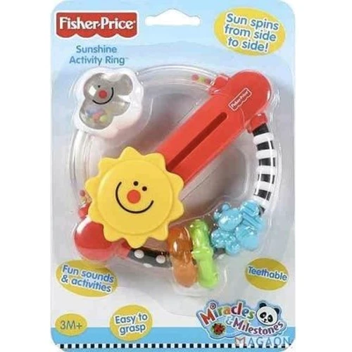 Брязкальце Fisher-Price "Веселе сонечко" (K7191) фото 3