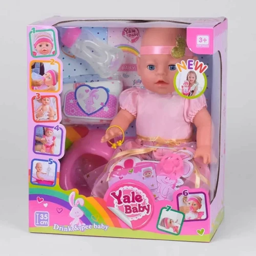 Пупс Yale Baby с аксессуарами (YL 1953 H): Производитель Yale Baby