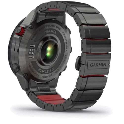 Смарт-часы Garmin MARQ Athlete (Gen 2) Performance Edition Modern Tool Watch (010-02648-51): Материал корпуса Титан / Карбон