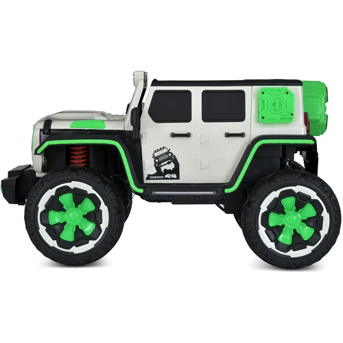 Дитячий електромобіль Bambi Racer Позашляховик білий (M 5845EBLR-1)